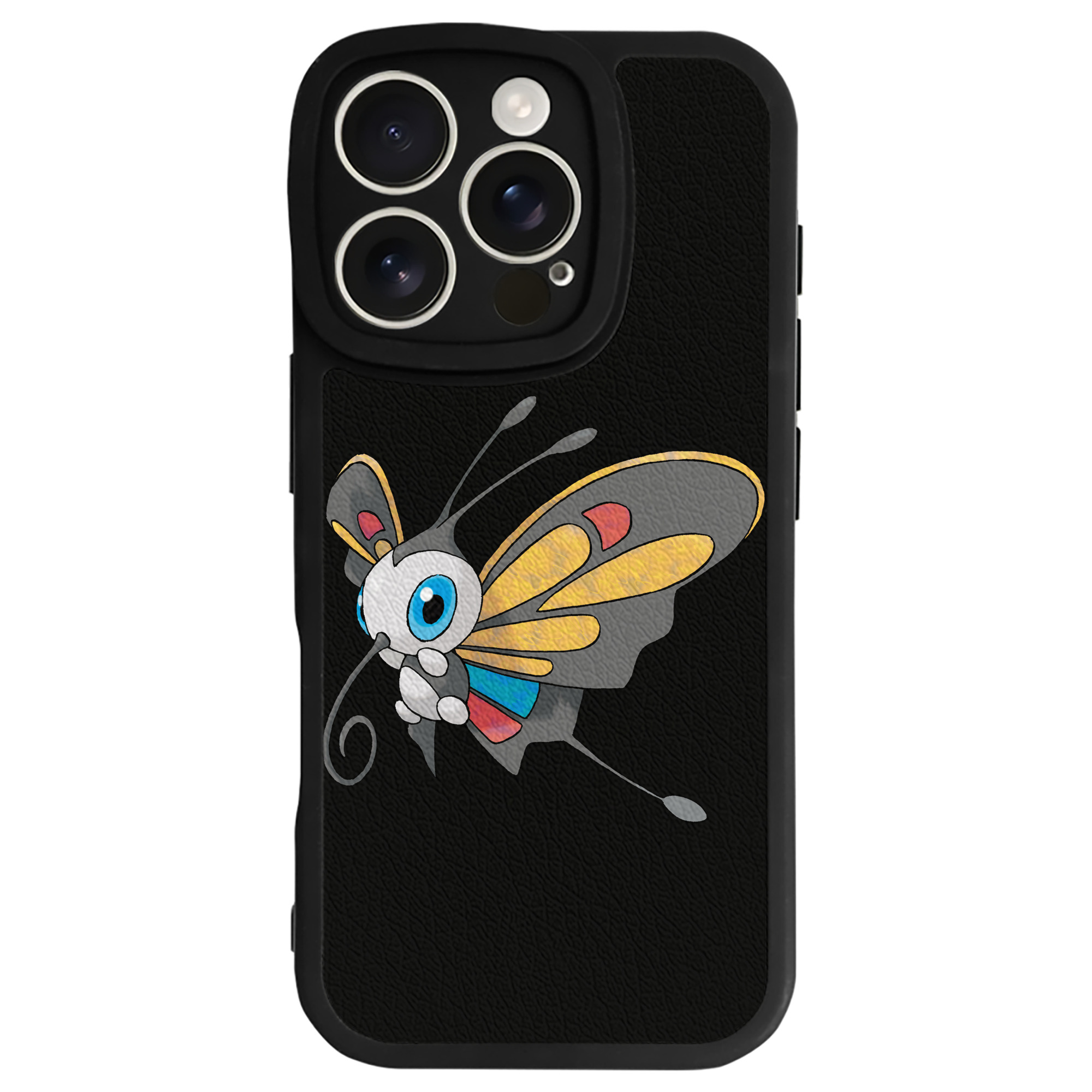 （画像用） ポケットモンスター Pokémon 【iPhone 16シリーズ対応】シリコンスマホケース（レザー調） 材質：シリコン